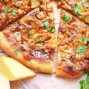 Pizza with Barbecued Chicken